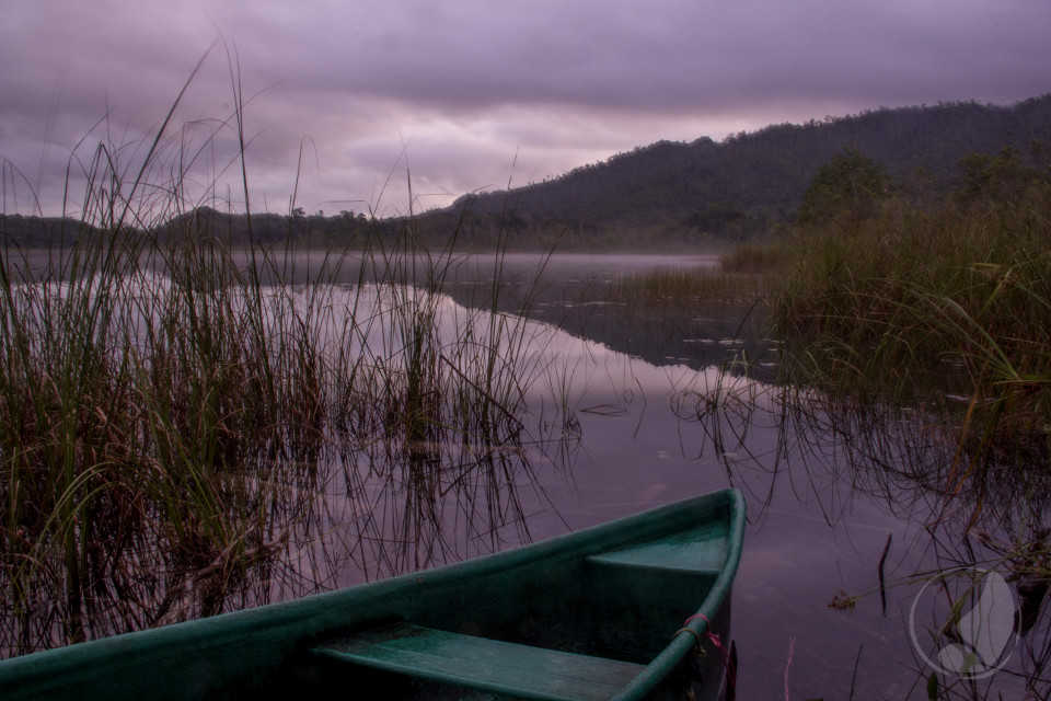 Laguna de Nahá en la Selva Lacandona